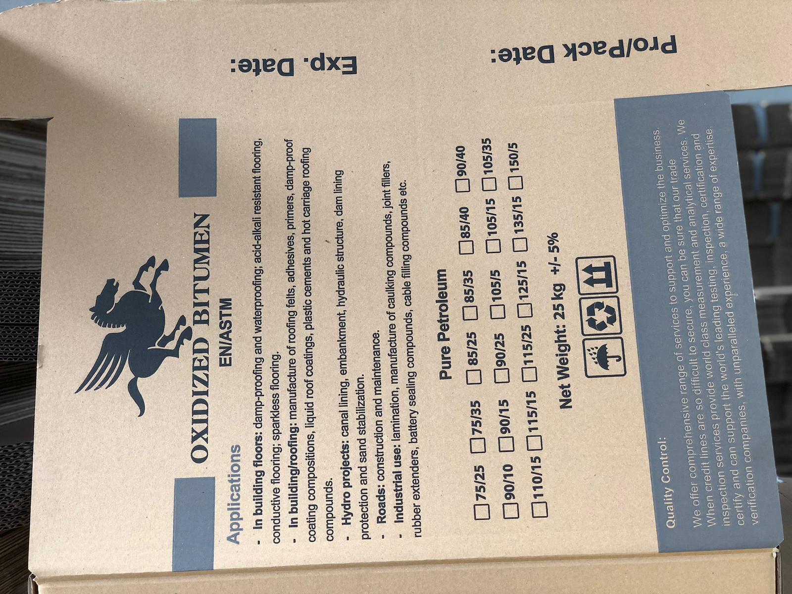 Oxidized Bitumen 115/15 for Roofing, Paving and Insulation