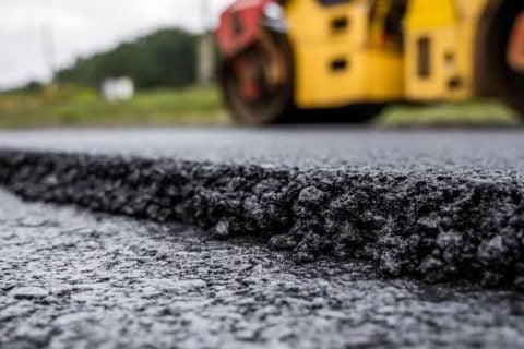 self healing paving material