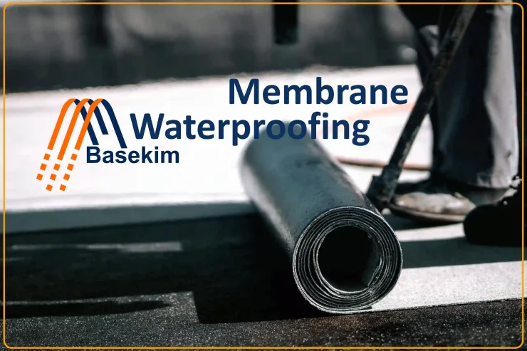 APP bitumen waterproofing membrane installed on a flat roof in Doha, Qatar