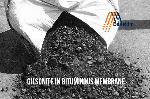 Gilsonite In Bituminous Membrane