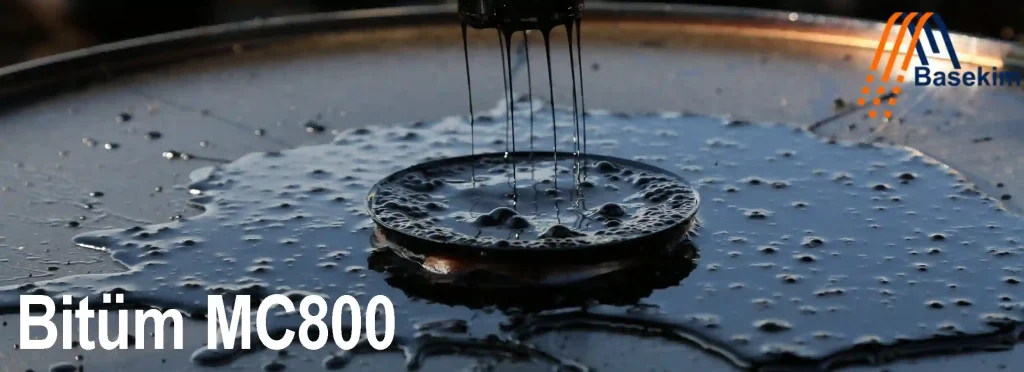 Bitüm MC800 yüksek viskoziteli kesik bitüm – Basekim üretimi