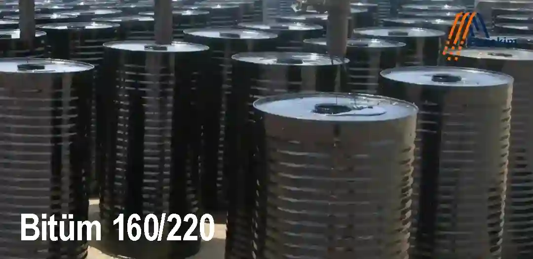 Bitüm 160/220 – Basekim tarafından yol yapımı için yüksek kaliteli penetrasyon sınıfı bitüm.