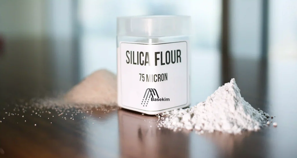 Micro Silica 75 micron powder by Basekim with fine texture