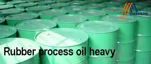 Rubber process oil heavy in green steel barrels supplied by Basekim from UAE and Turkey