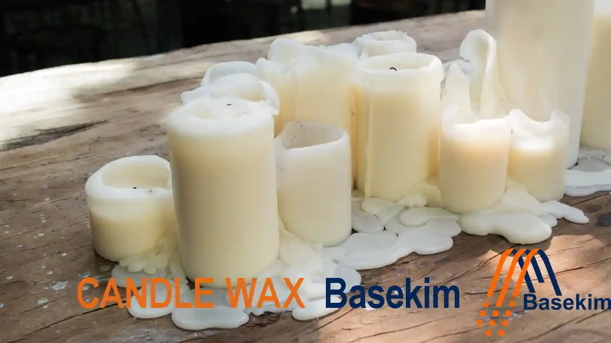 Bulk packaging of candle wax slabs prepared for global export by Basekim.