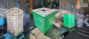 resinated lignite packaging